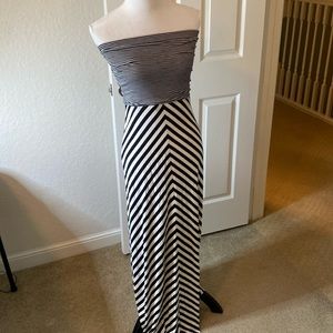 Fabulous black and white dress